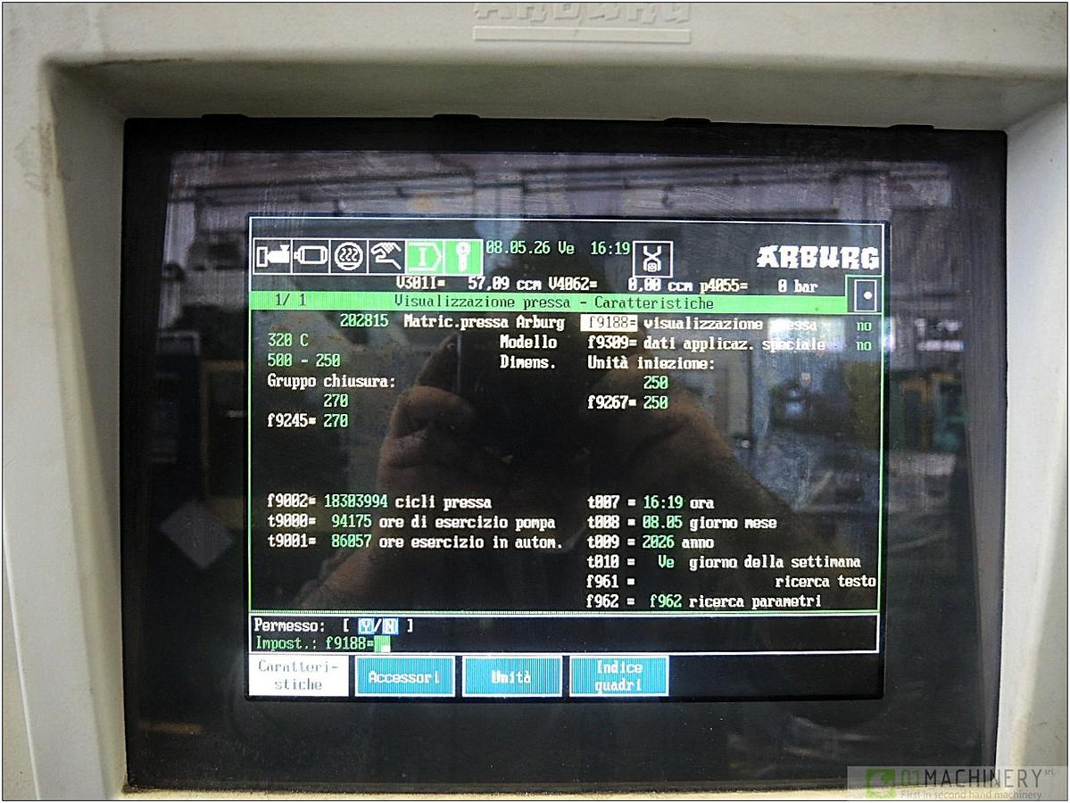 2006 ARBURG 320C 500-250