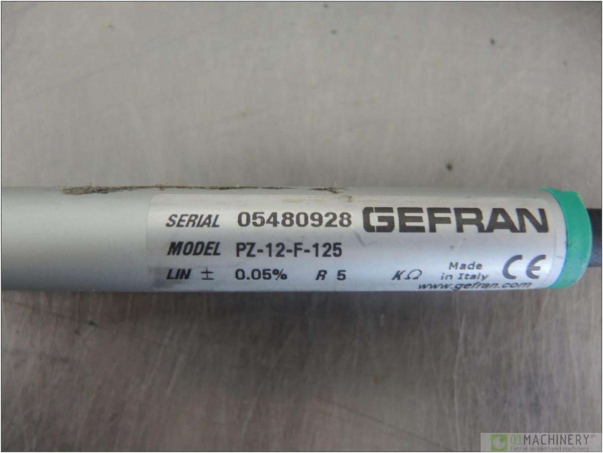 2010 GEFRAN PZ-12-F-125