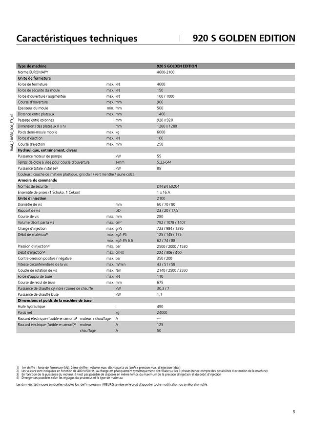 Usato 2011 ARBURG 920S 4600-2100 IN0560