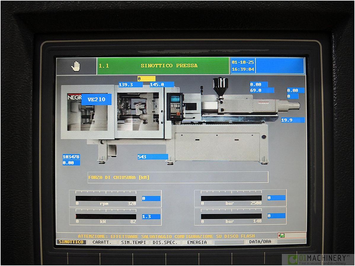 Used 2005 NEGRI BOSSI VE210 (2100H-720) IN0596