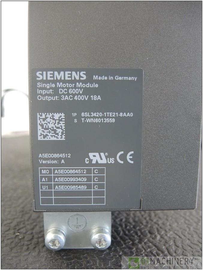 2009 SIEMENS 6SL3420-1TE21-8AA0