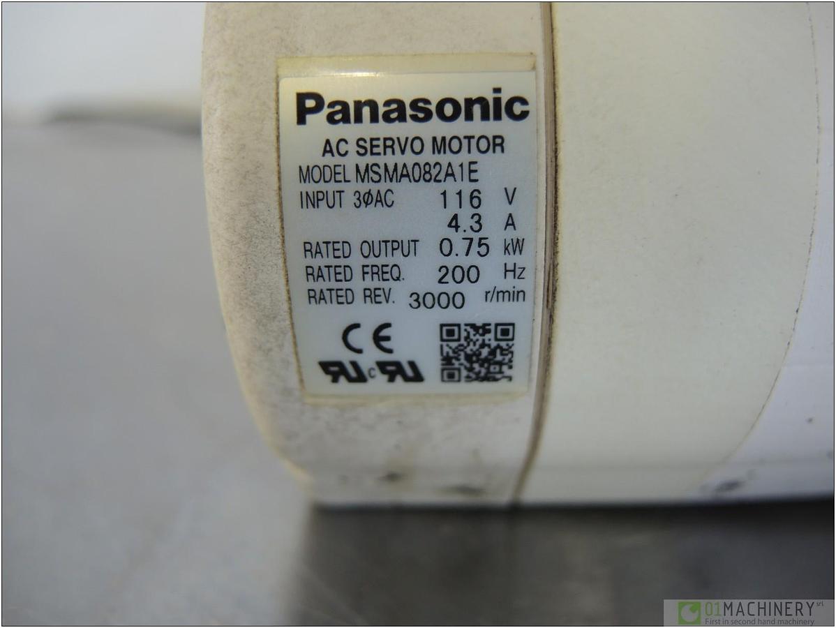 2010 PANASONIC MSMA082A1E + REDUCER