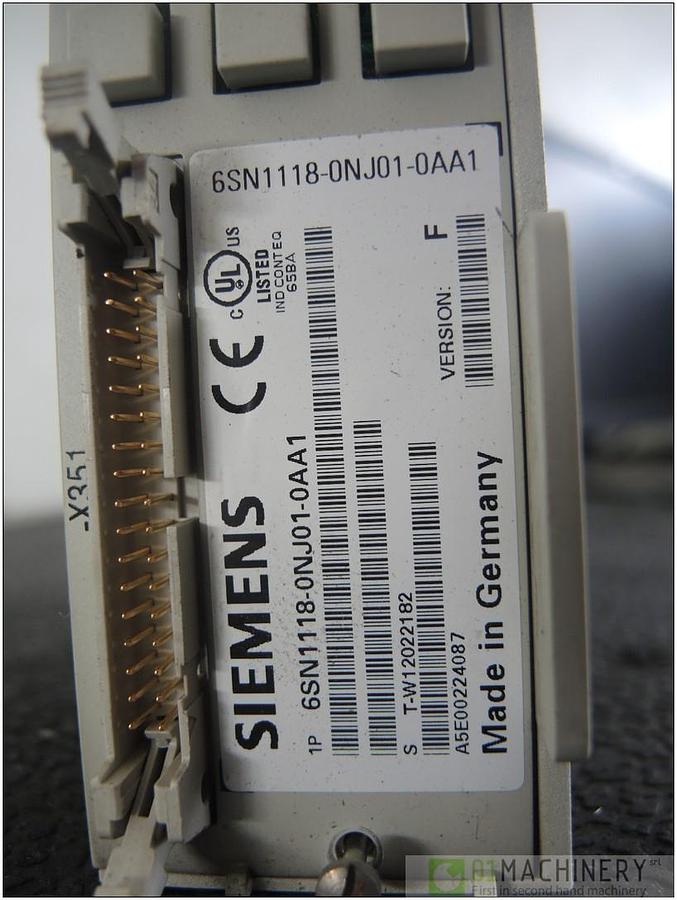 Usato SIEMENS 6SN1118-0NJ01-0AA1 AI3160
