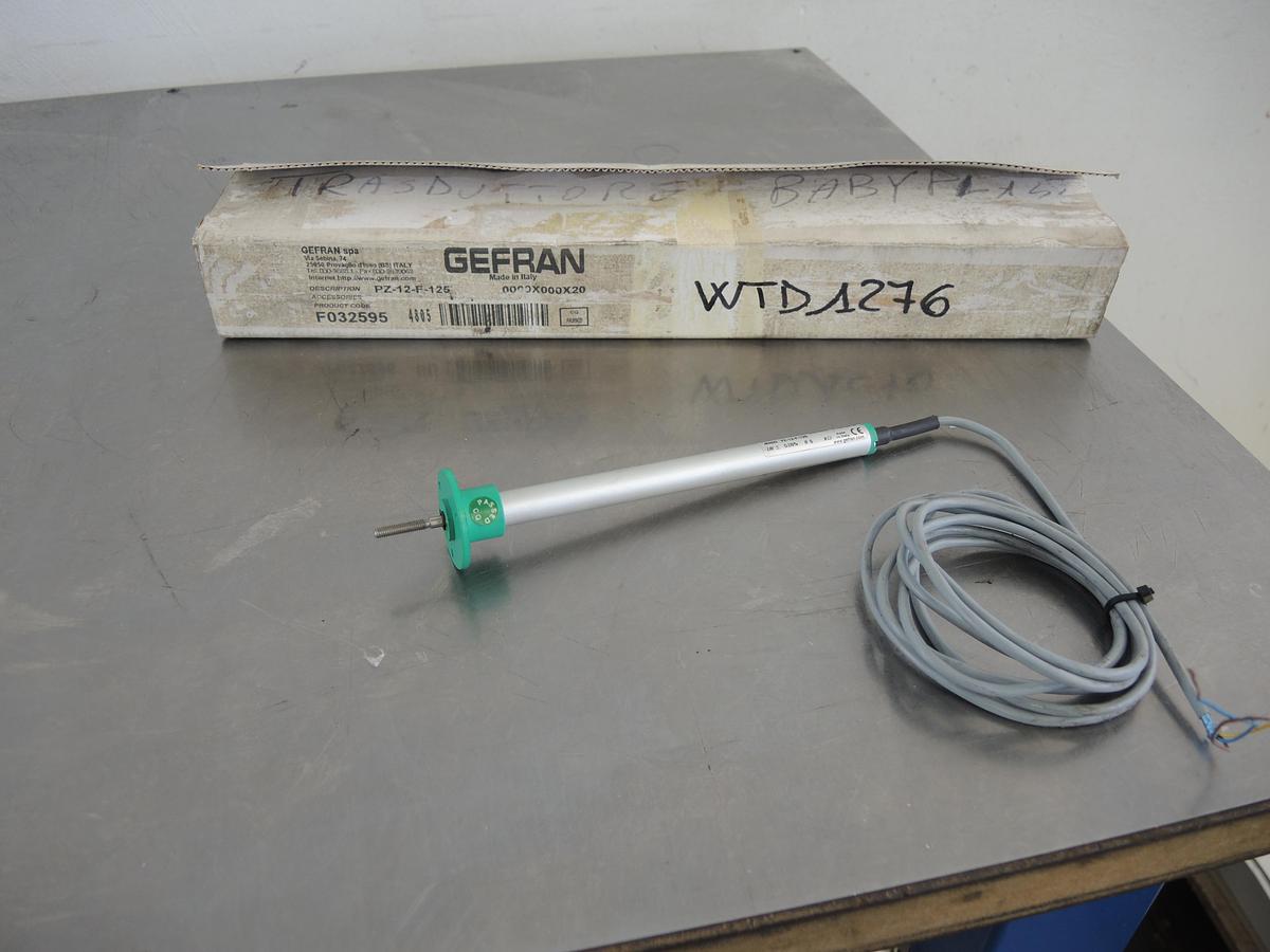 Used 2010 GEFRAN PZ-12-F-125 #AI1458