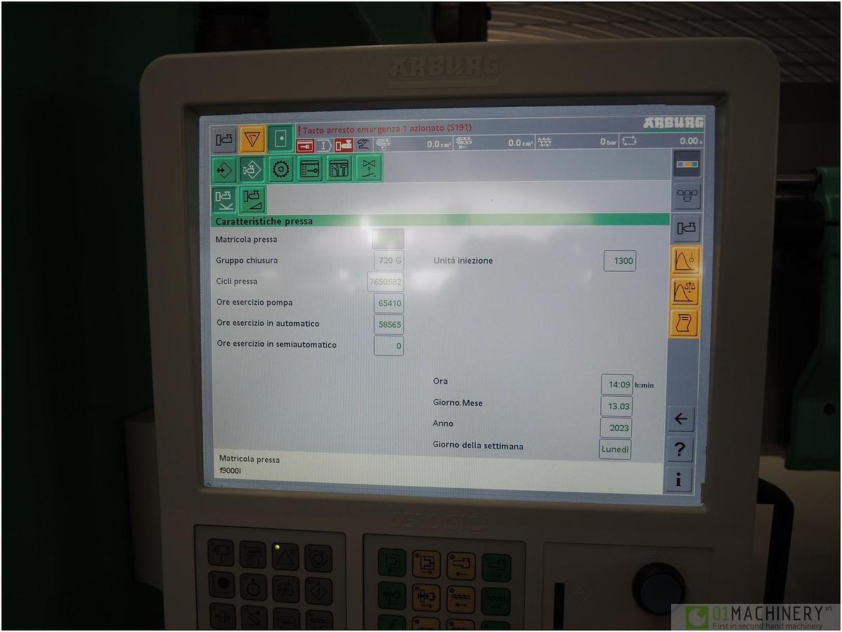 2007 ARBURG 720S 3000-1300