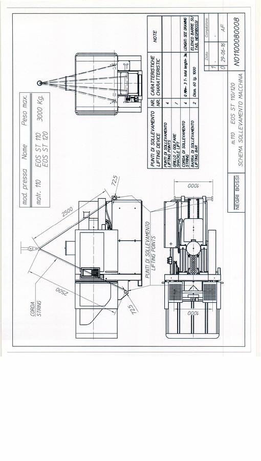 2017 NEGRI BOSSI EOS ST 110-350