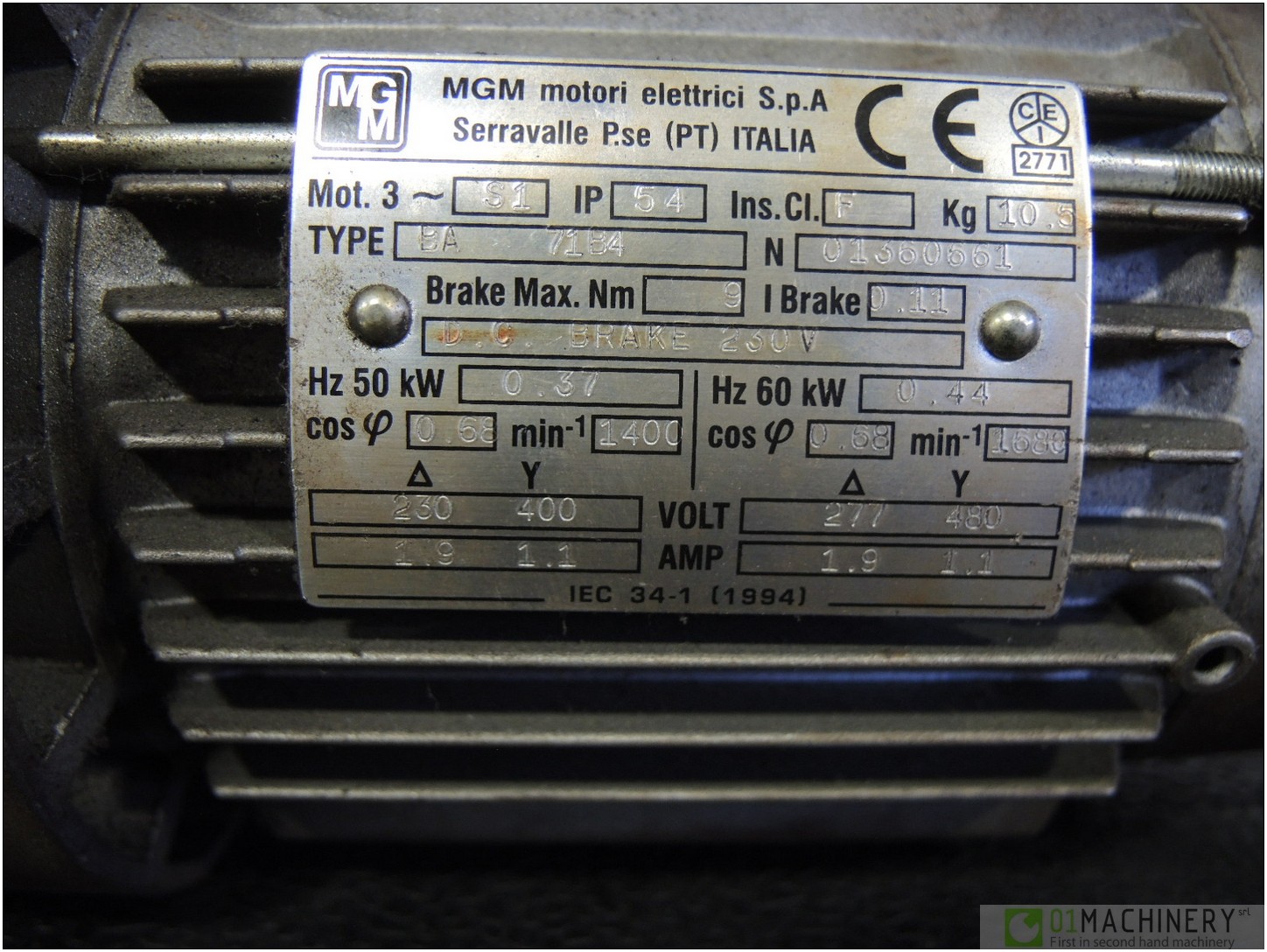 Used BONFIGLIOLI  RC0018