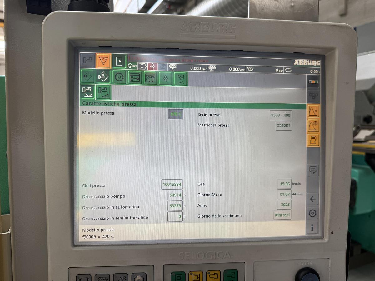 2014 ARBURG 470C 1500- 400 GOLD