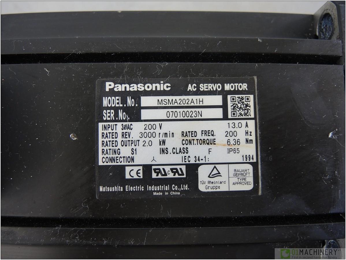 2010 PANASONIC MSMA202A1H