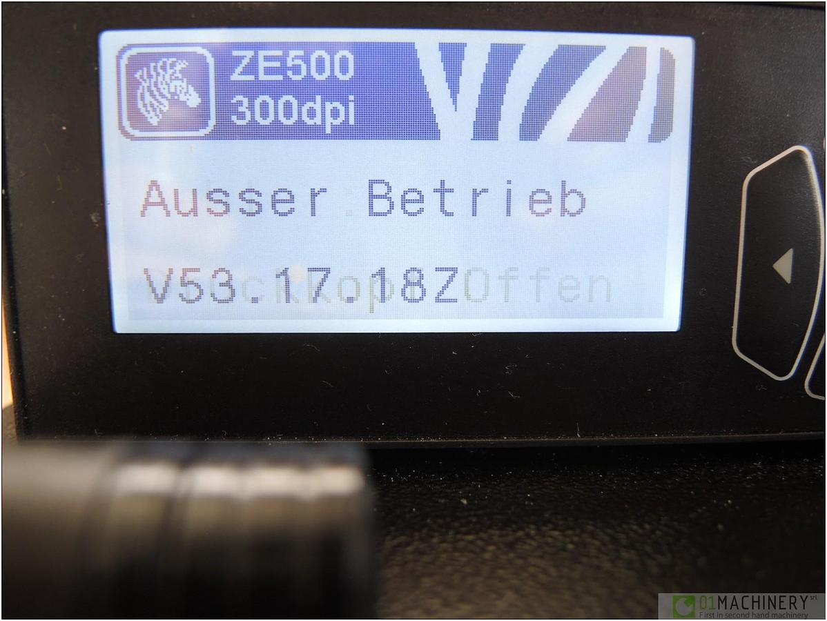 Used 2017 ZEBRA ZE500-4 AI2485