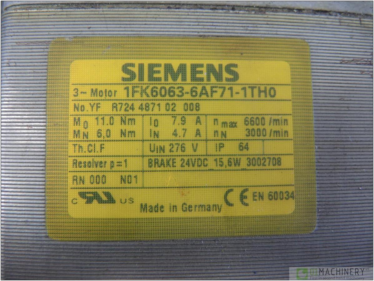 2003 SIEMENS 1FK6063-6AF71-1TH0