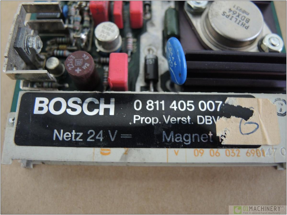 Used 2010 BOSCH 0 811 405 007 AI1773