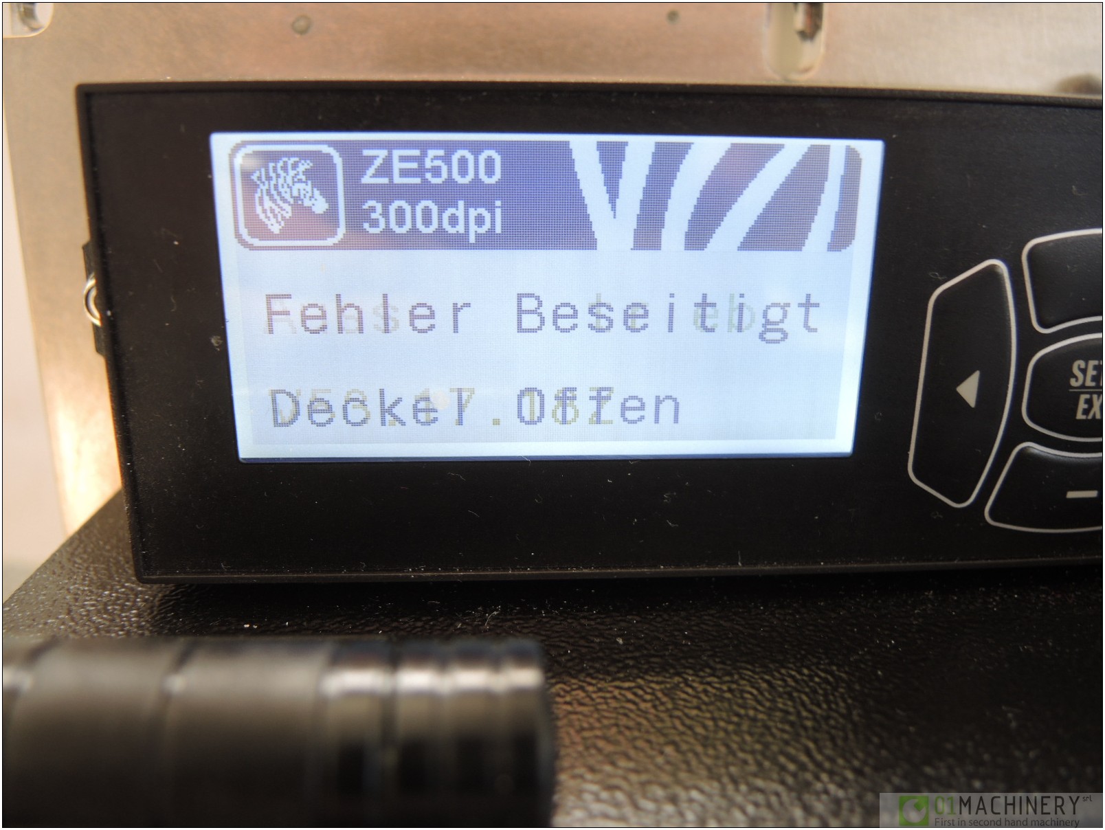 Used 2017 ZEBRA ZE500-4 AI2485