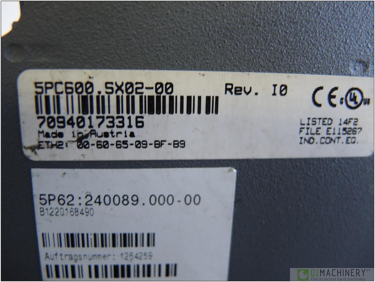 Used 2010 B&R 5PC600SX02-00 AI2999