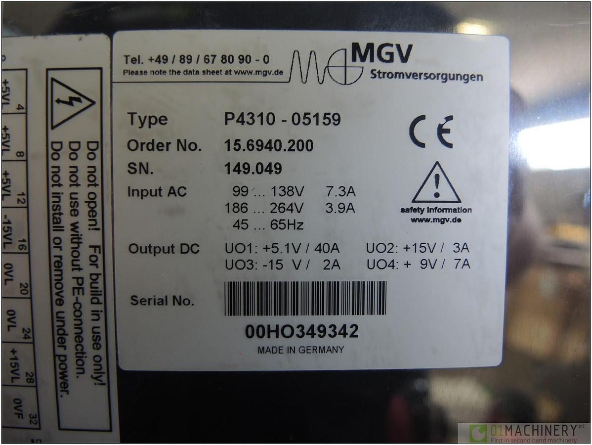 Usato MGV P4310-05159 SN 14 AI3103