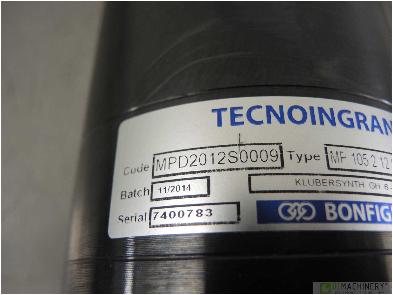 2014 TECNOINGRANAGGI/BONFIGLIOLI STD95ACD19S1ORHBKE