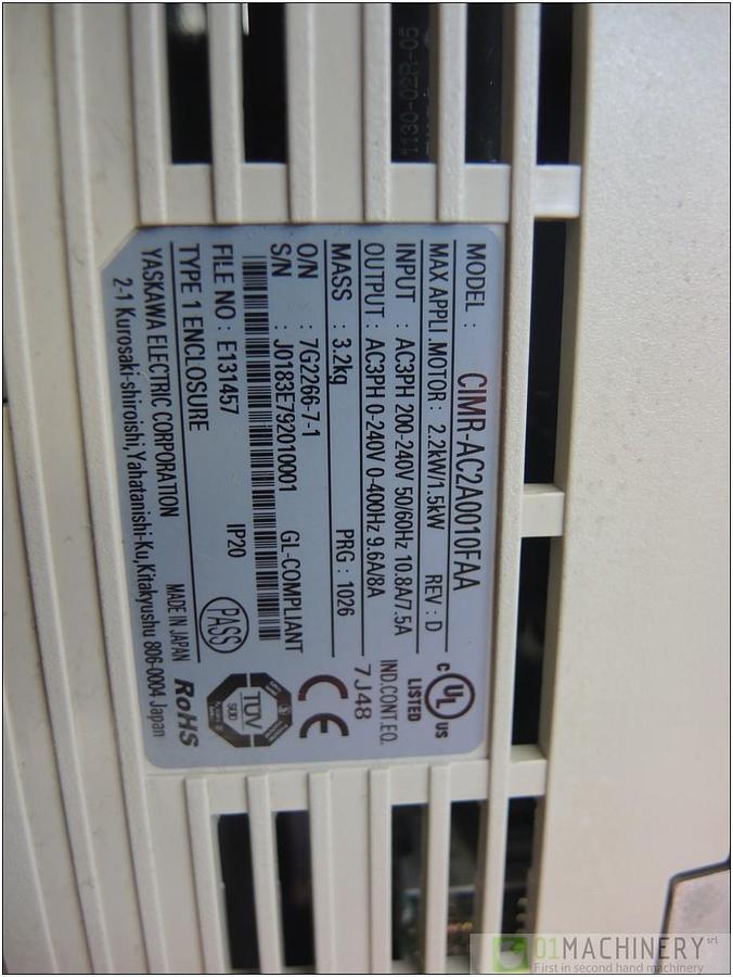 2010 YASKAWA CIMR-AC2A0010FAA