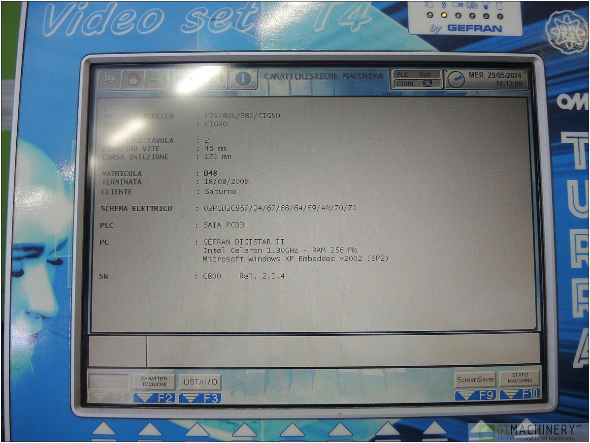 Usato 2009-TURRA-FTV 800/380 CIGNO-IN0439