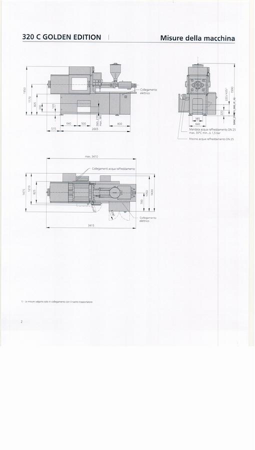 2011 ARBURG 320C 500-170 golden