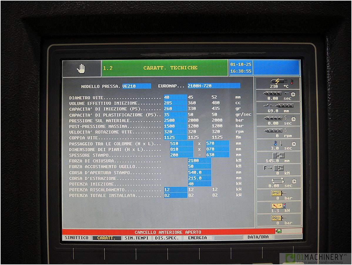 2005 NEGRI BOSSI VE210 (2100H-720)