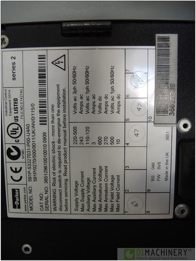 PARKER 591P-53327031-P00