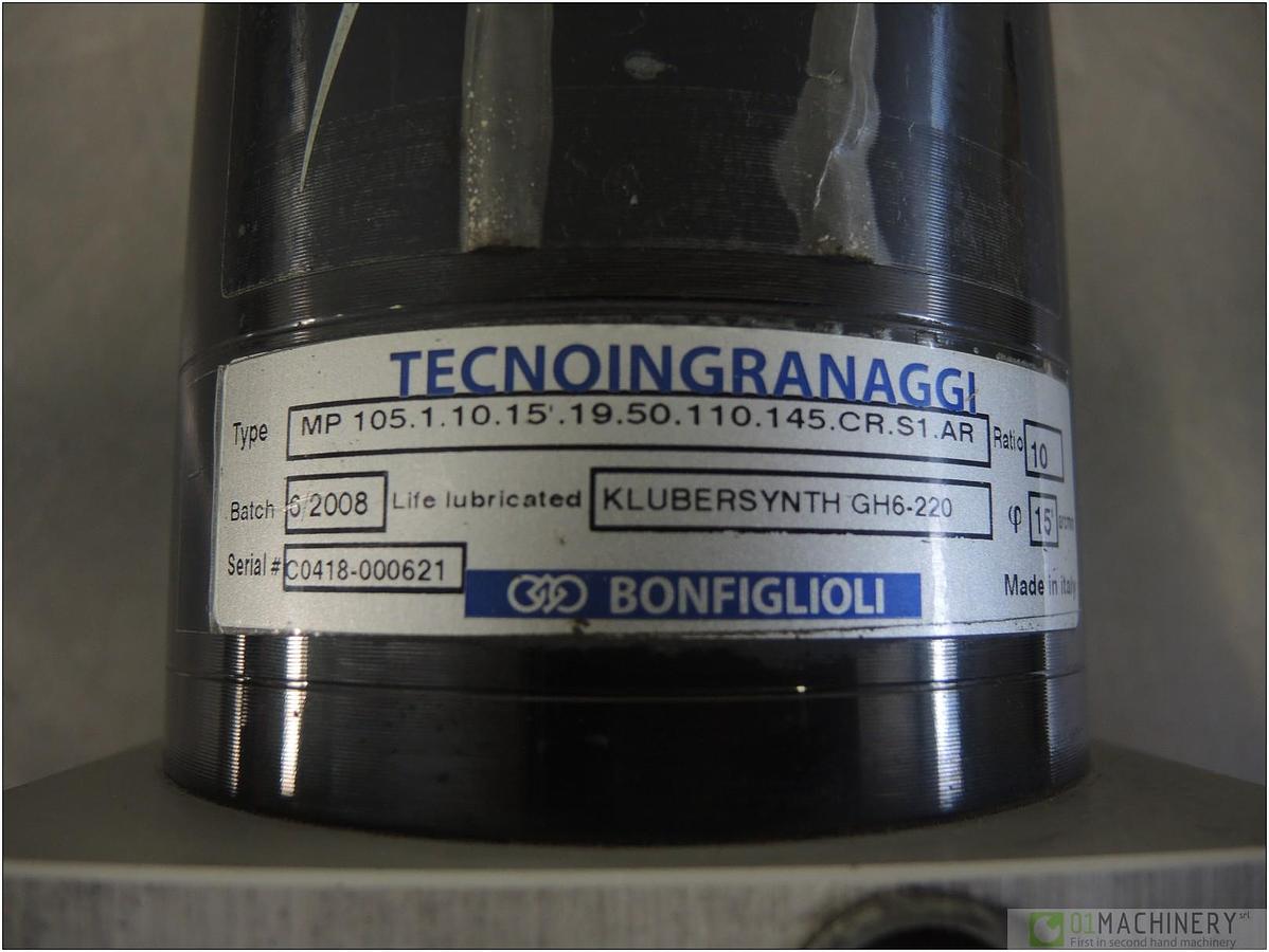 2008 TECNOINGRANAGGI/BONFIGLIOLI RIDUTTORE MP 105