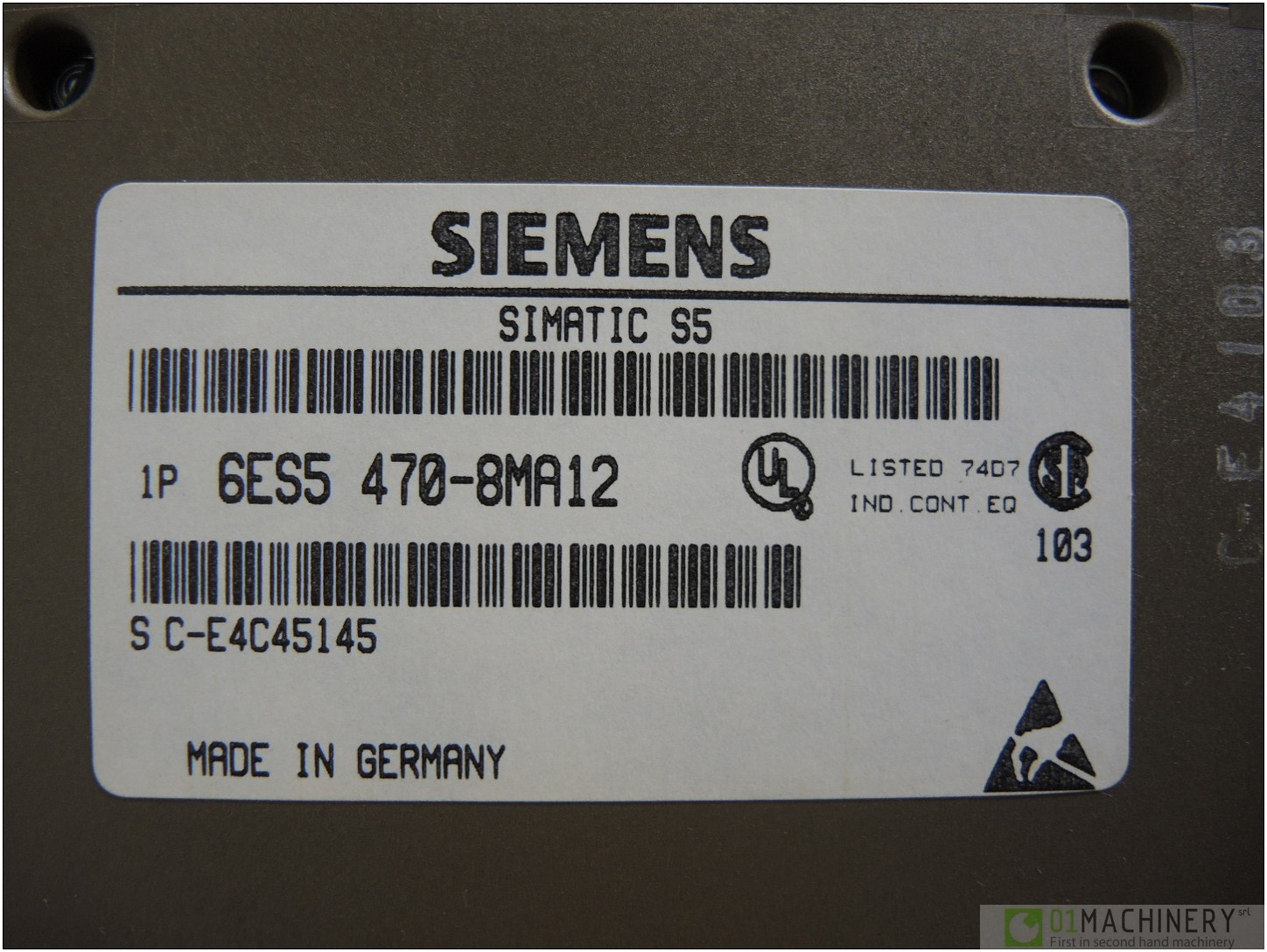  SIEMENS 6ES5 470-8MA12