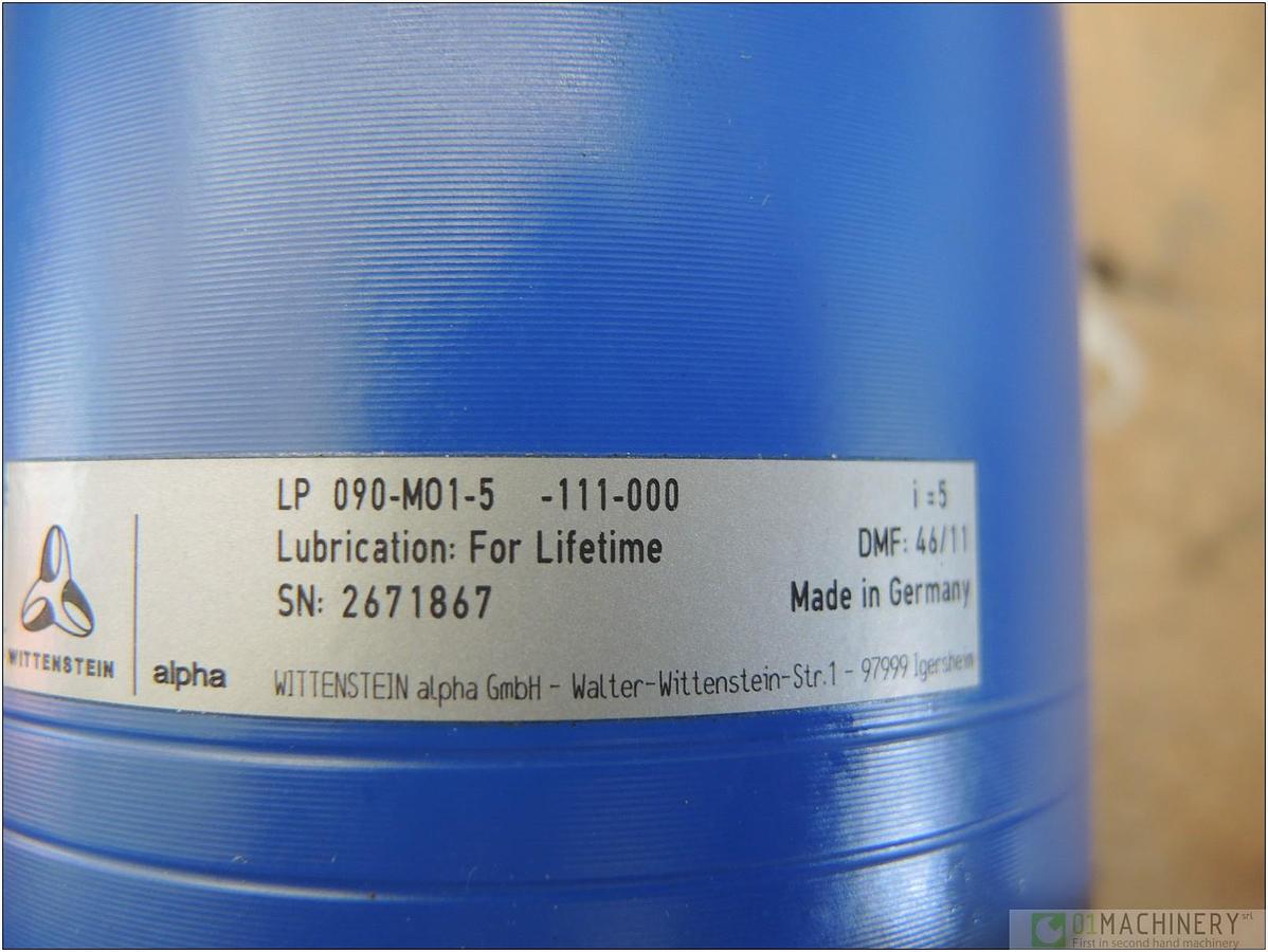 2011 WITTENSTEIN LP 090-M01-5