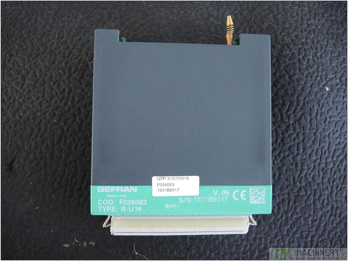 Used 2019 GEFRAN R-U16 AI2724