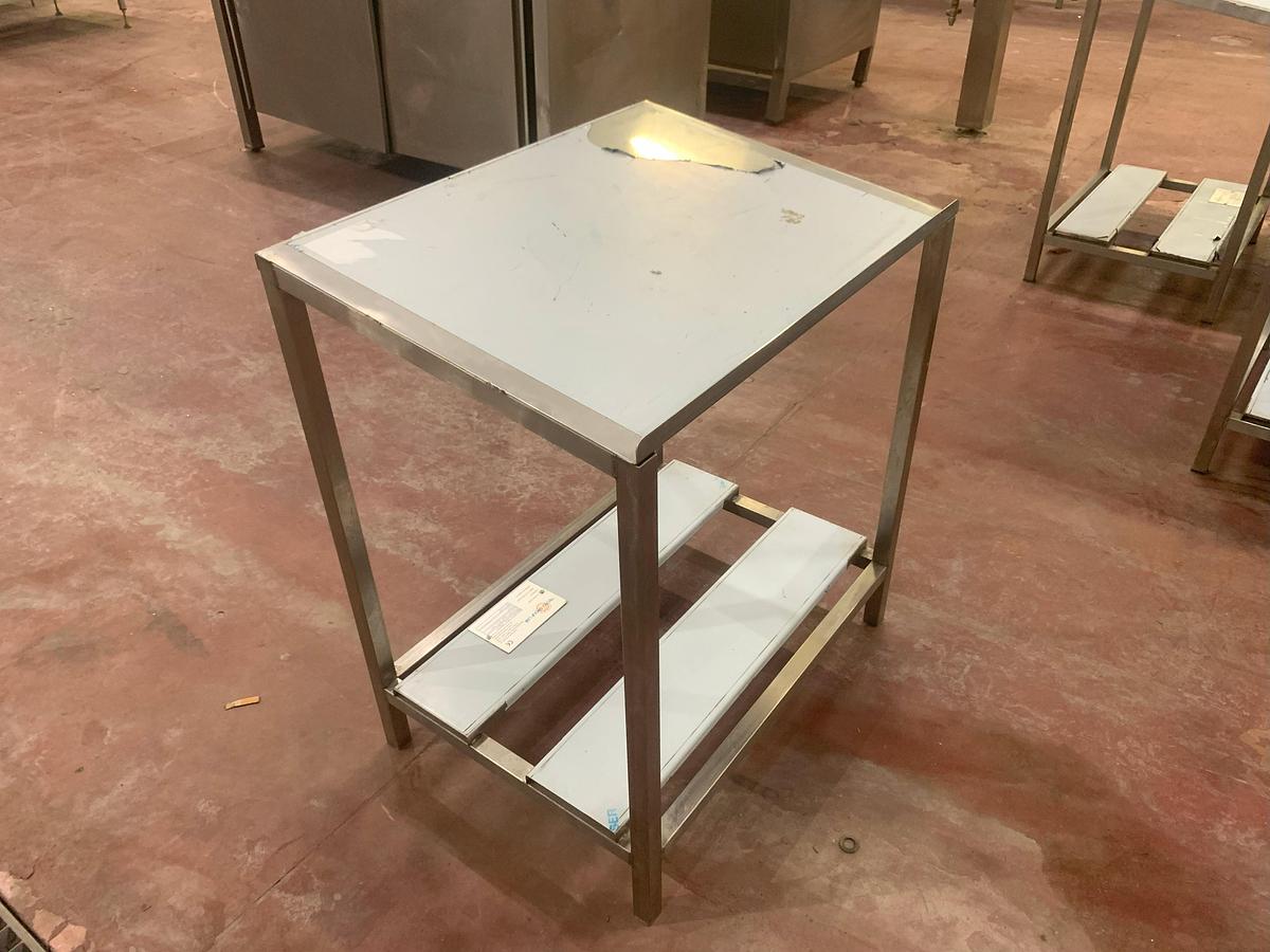 Usato TAVOLI IN ACCIAIO AL0885