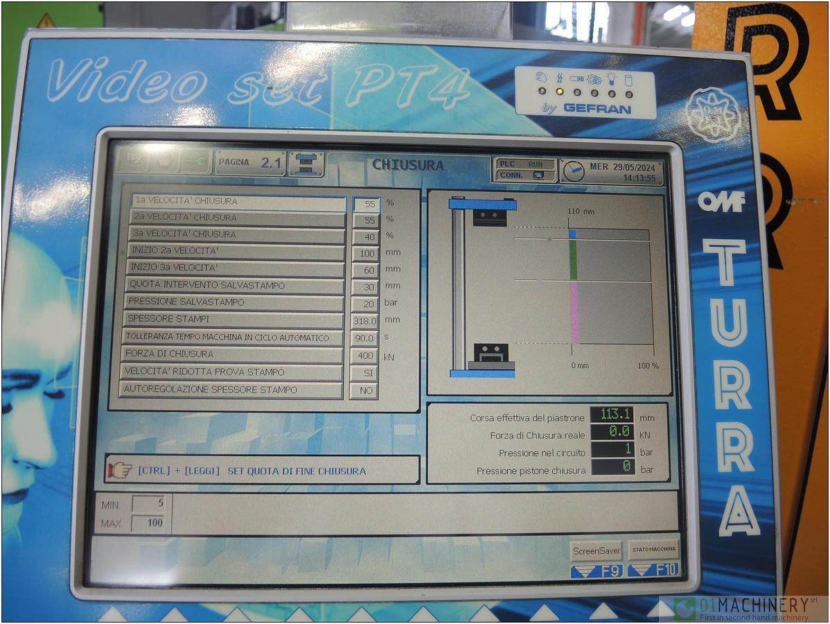 Usato 2009-TURRA-FTV 800/380 CIGNO-IN0439