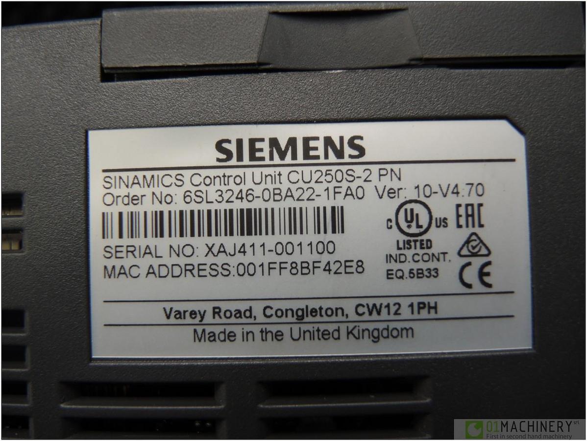 SIEMENS PM240-2 + CU250S-2PN