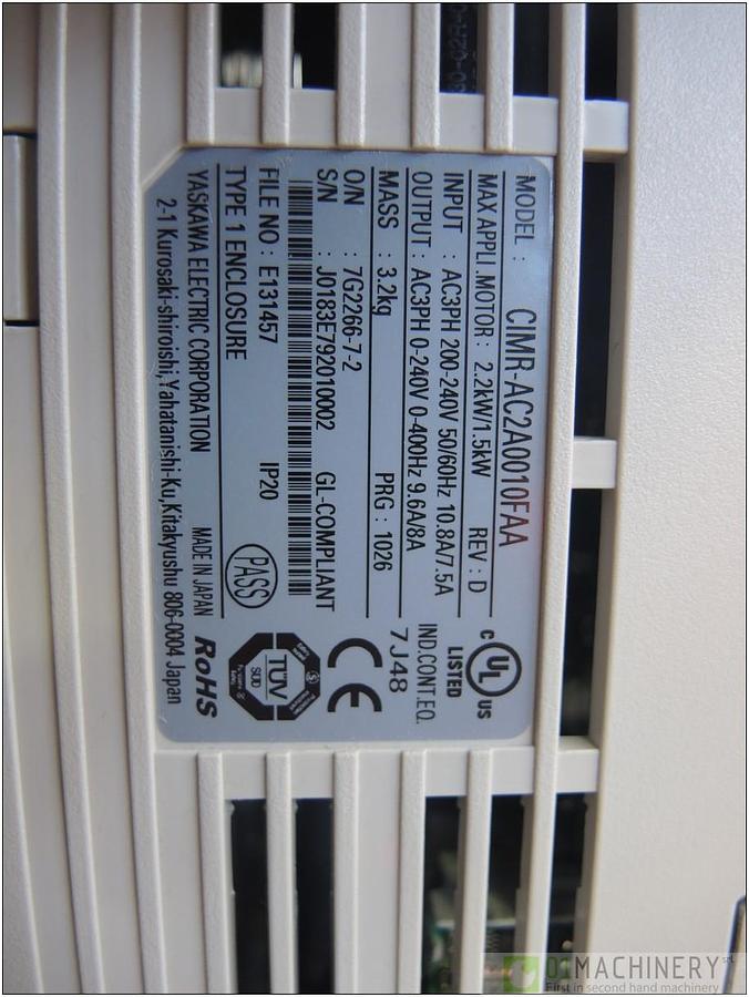 2010 YASKAWA CIMR-AC2A0010FAA