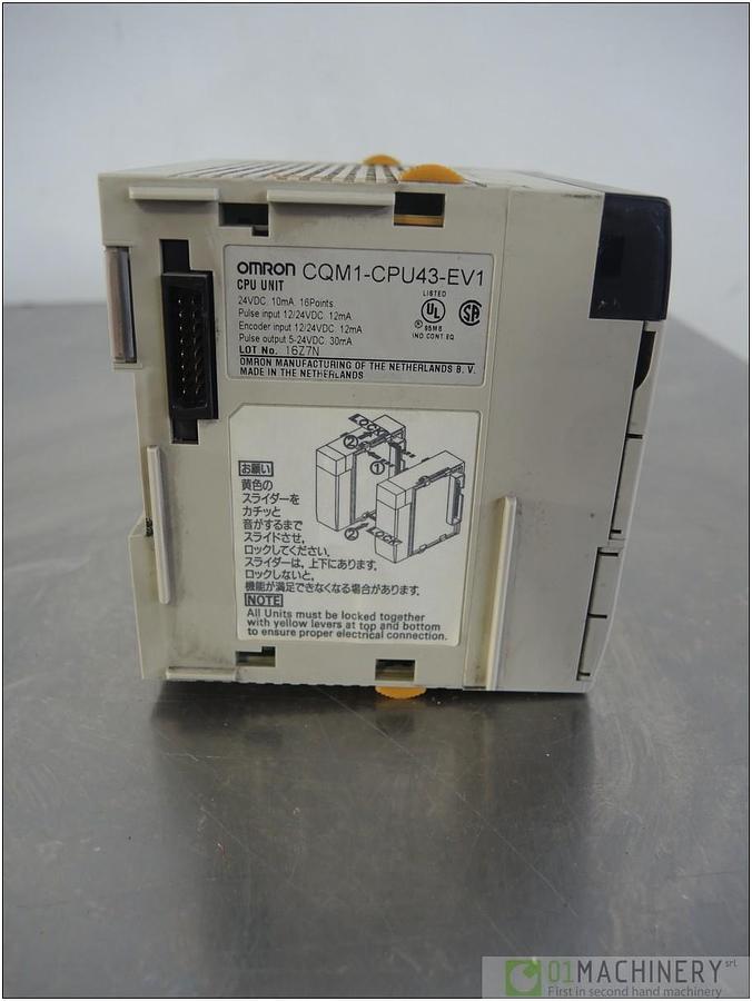 Usato 1998 OMRON CQM1-CPU43-EV1 AI1571