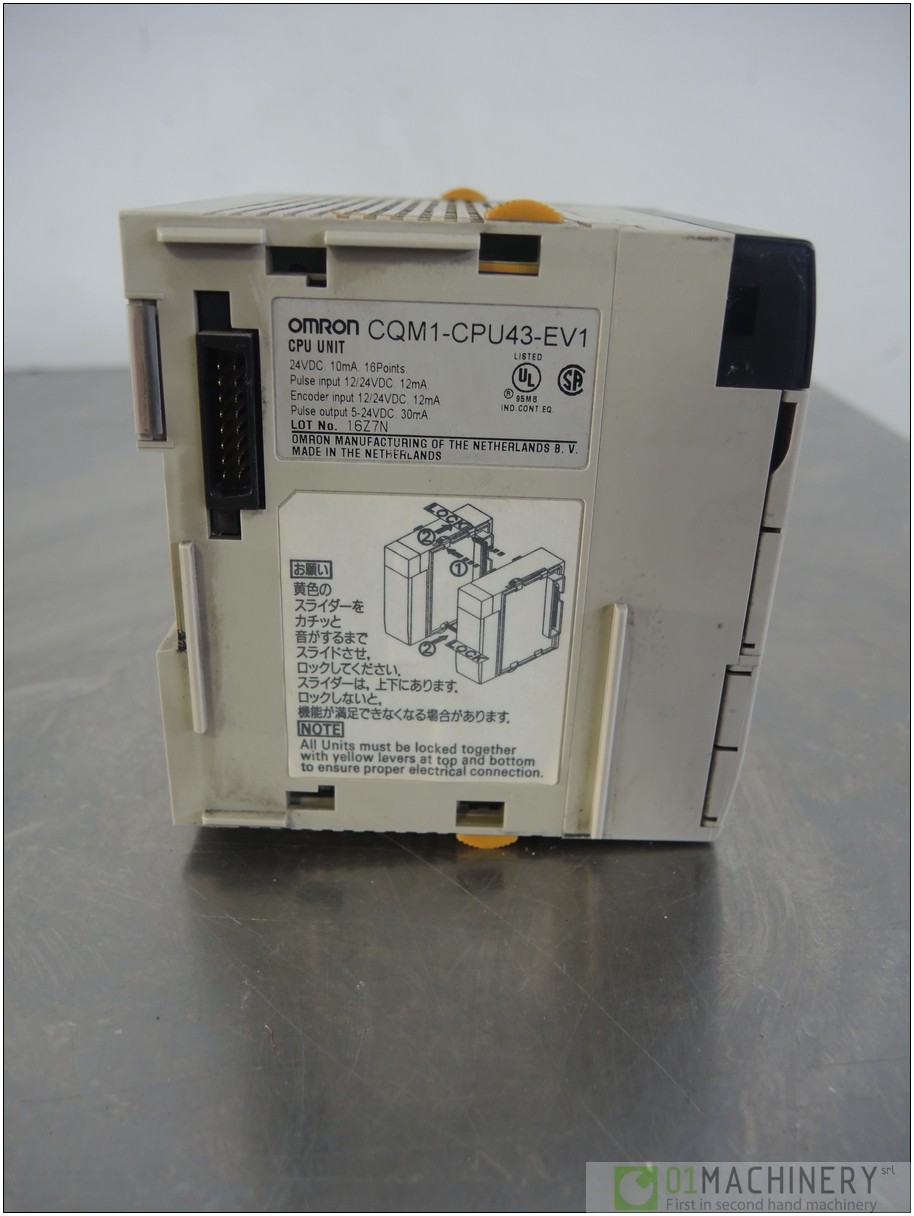 Used 1998 OMRON CQM1-CPU43-EV1 AI1571