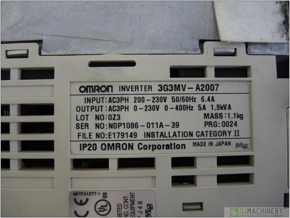 Usato OMRON 3G3MV-A2007 RC0016