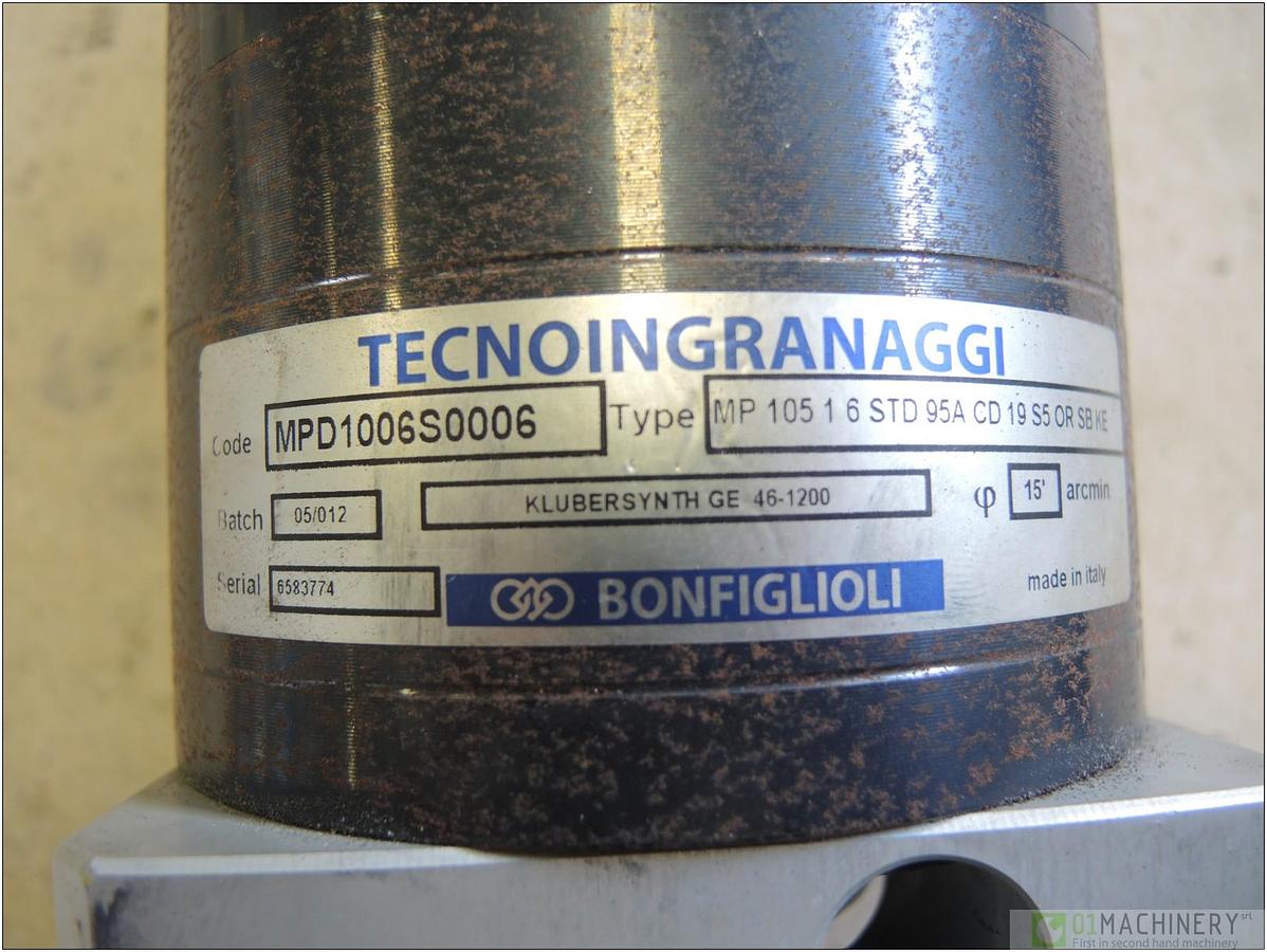 2012 TECNOINGRANAGGI MP 105 1 6 STD 95A
