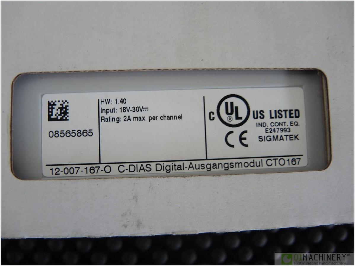 SIGMATEK 12-007-167-O CTO 167