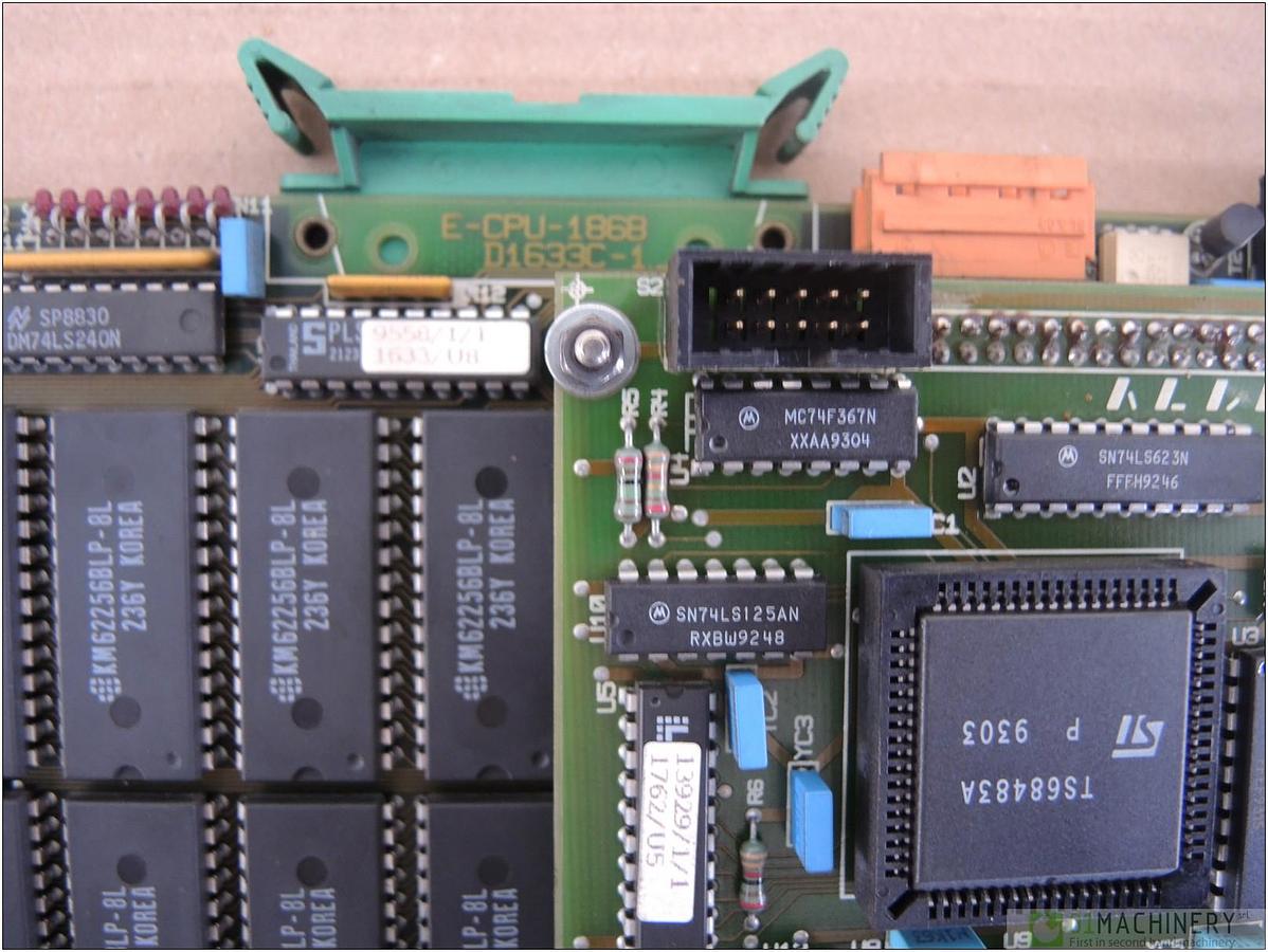 2010 KEBA E-CPU-1868 D1633C1