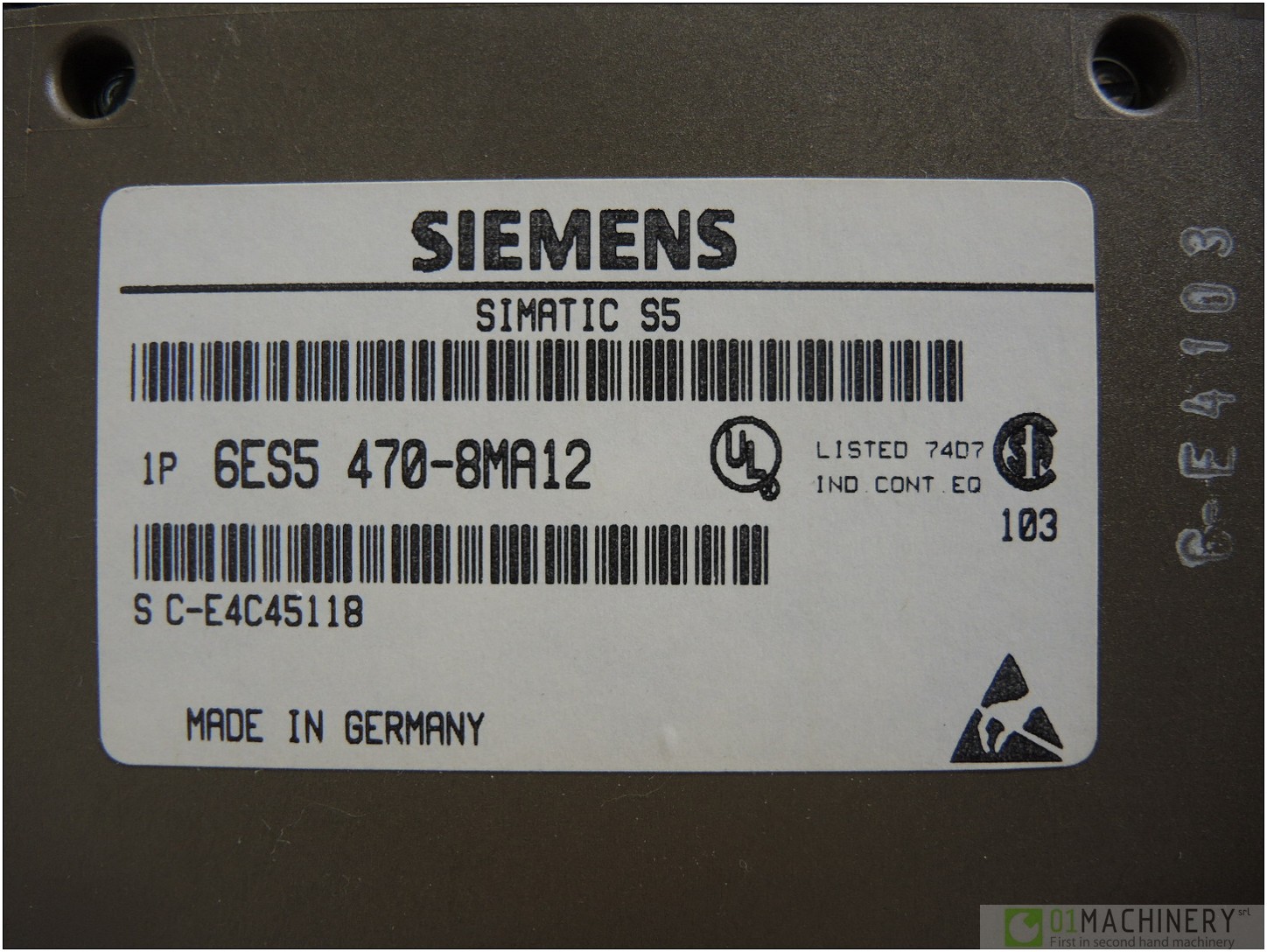  SIEMENS 6ES5 470-8MA12