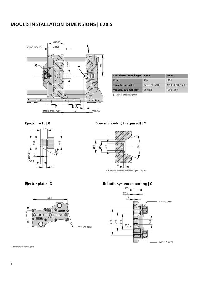 Usato 2009 ARBURG 820S 4000-3200 IN0559