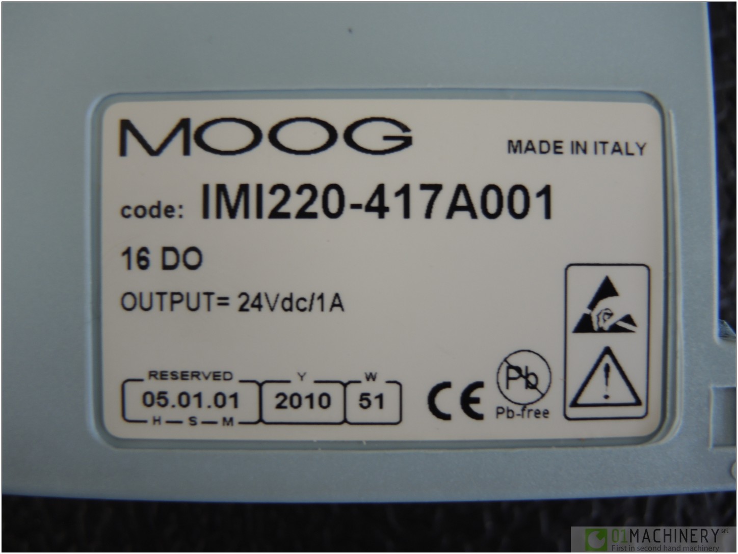 2010 MOOG IMI220-417A001