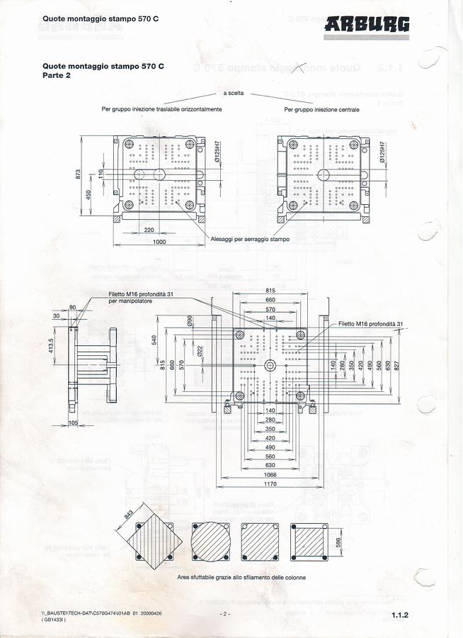 Usato 2000 ARBURG 570C 2000-675 IN0486