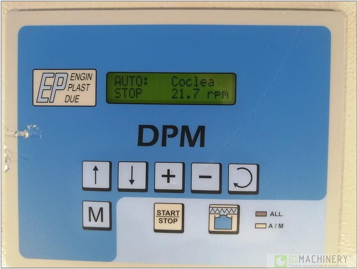 2009 ENGIN PLAST DPM 15/30