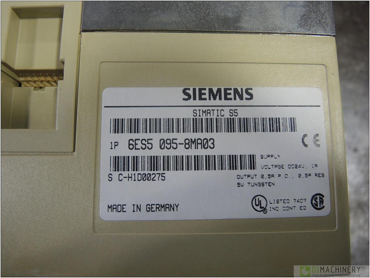 Usato 1996 SIEMENS 6ES5 095-8MA03 AI2142