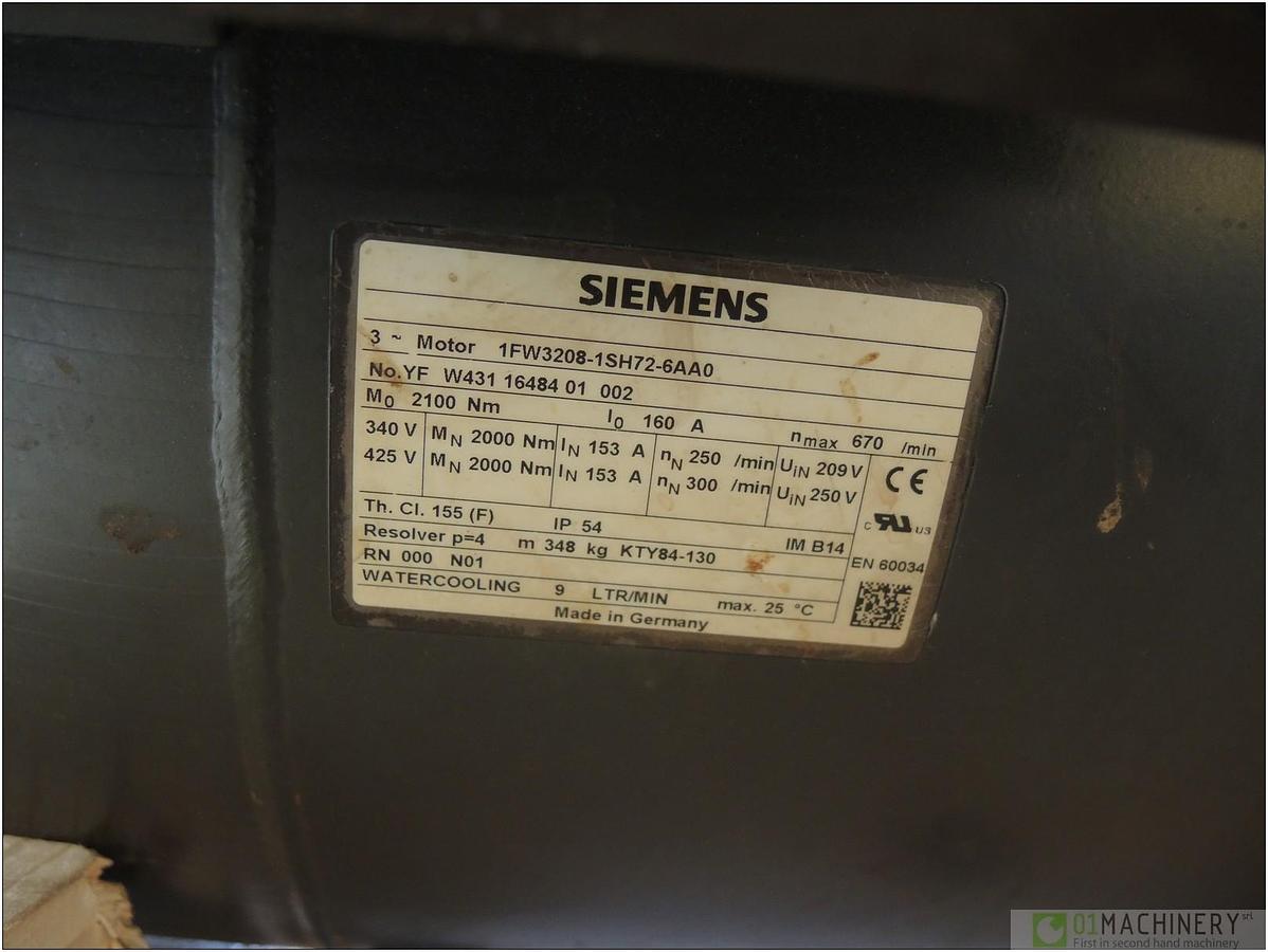 2002 SIEMENS 1FW3208-1SH72-6AA0