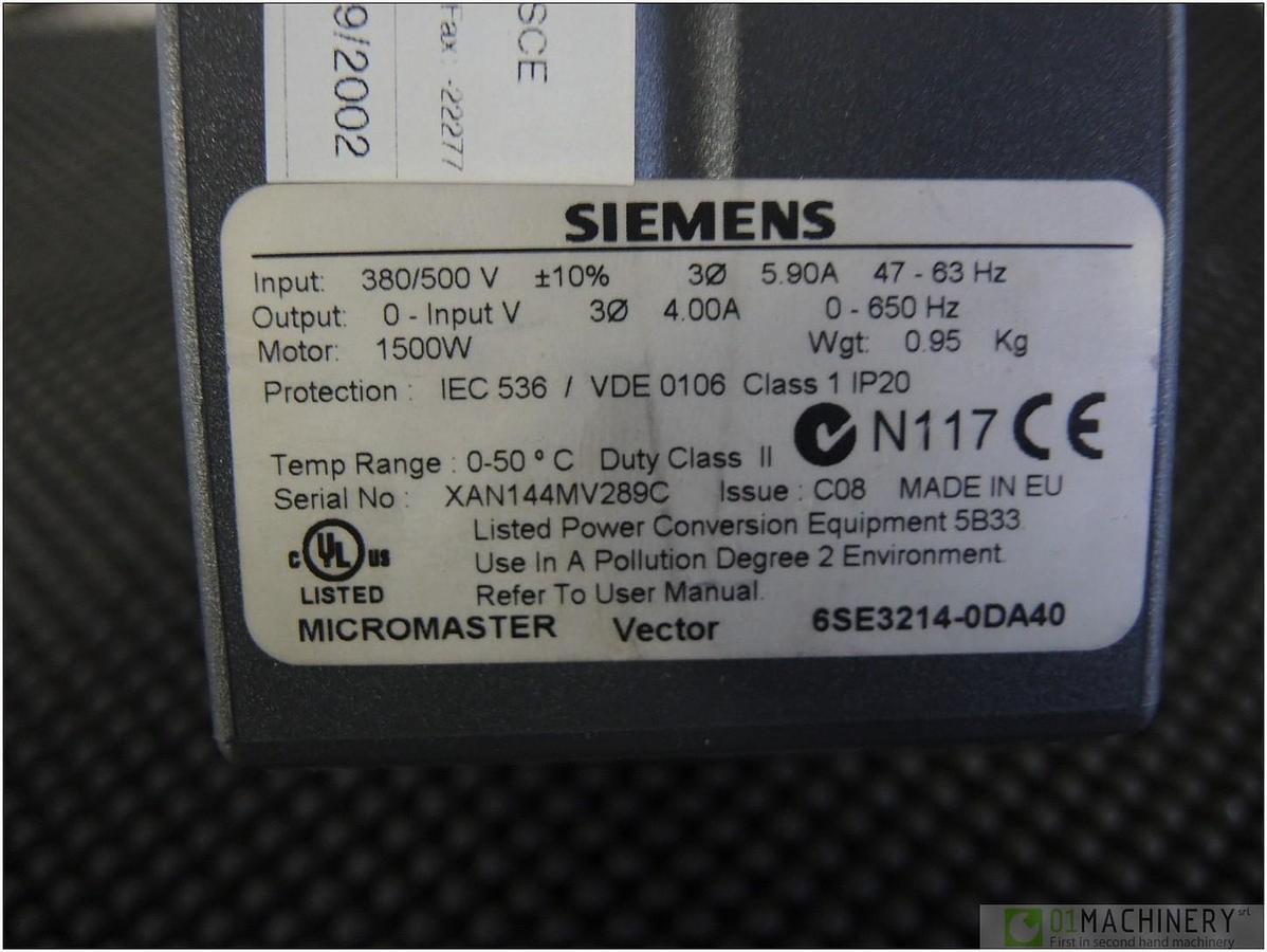  SIEMENS 6SE3214-0DA40