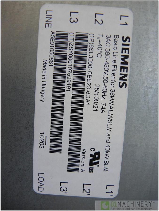 SIEMENS 6SL3000-0BE23-6DA1