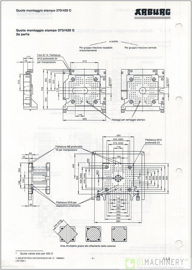 Usato 1999 ARBURG 420C 1000-350 IN0338