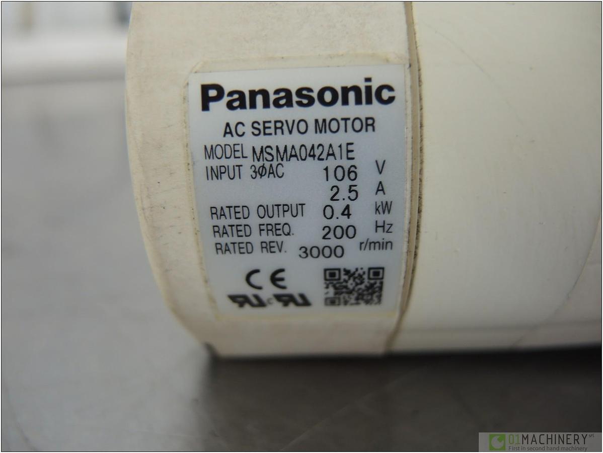 Usato 2010 PANASONIC MSMA042A1E + VRKF AI2161